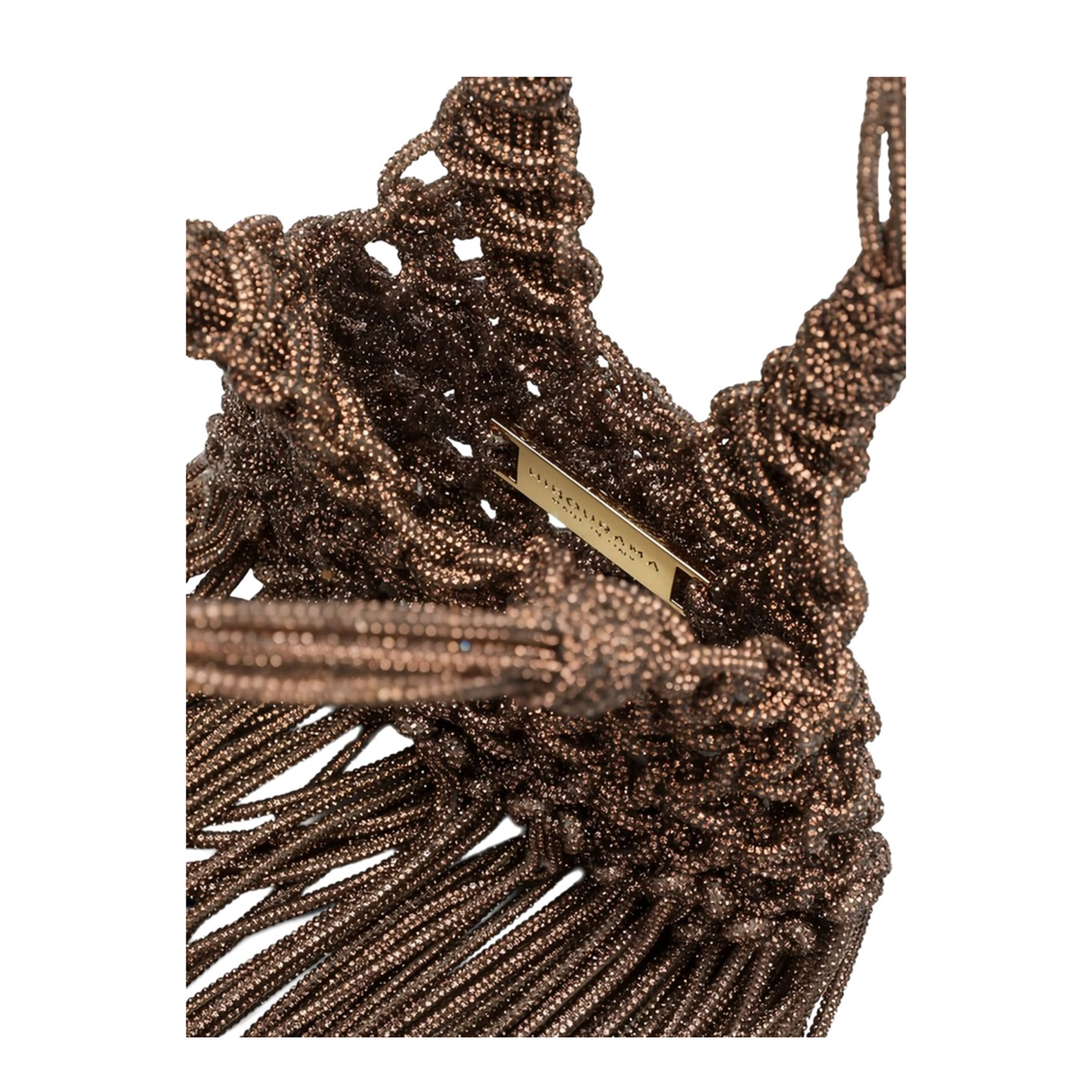 MAYFEYR - Hibourama - Mini Plume Shoulder Bag - VANNIFIQUEMINIPLUMESEMATITE