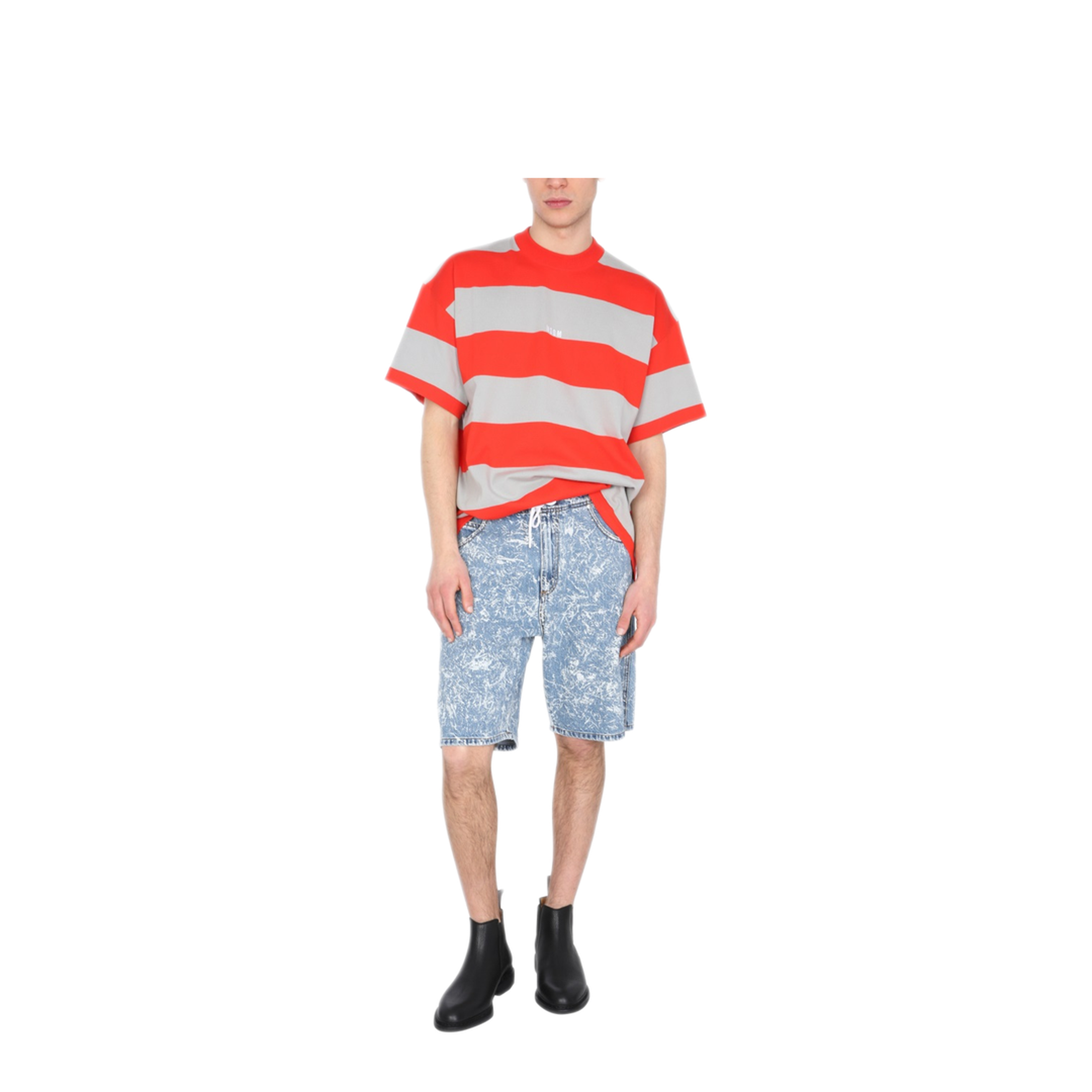 MAYFEYR - MSGM - T Shirt With Embroidered Logo - 3040MM12521707618