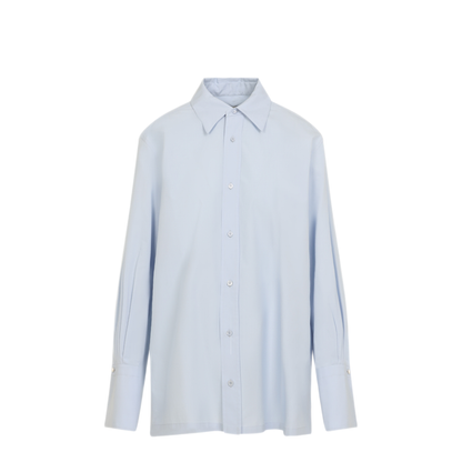 MAYFEYR - CARVEN - Light Blue Cotton Shirt - 6261K21190N301