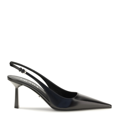 Leather Slingback Pumps