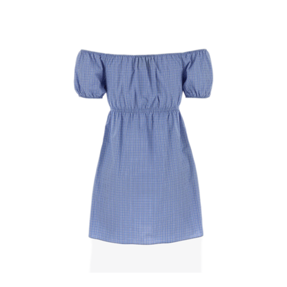 MAYFEYR - Miu Miu - Check Popeline Dress - MF6225SOOO183AF0076