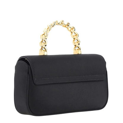 Mini ''La Medusa'' bag in black satin