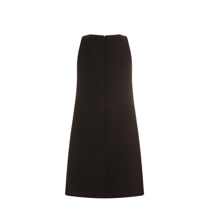 Black Wool Blend Dress
