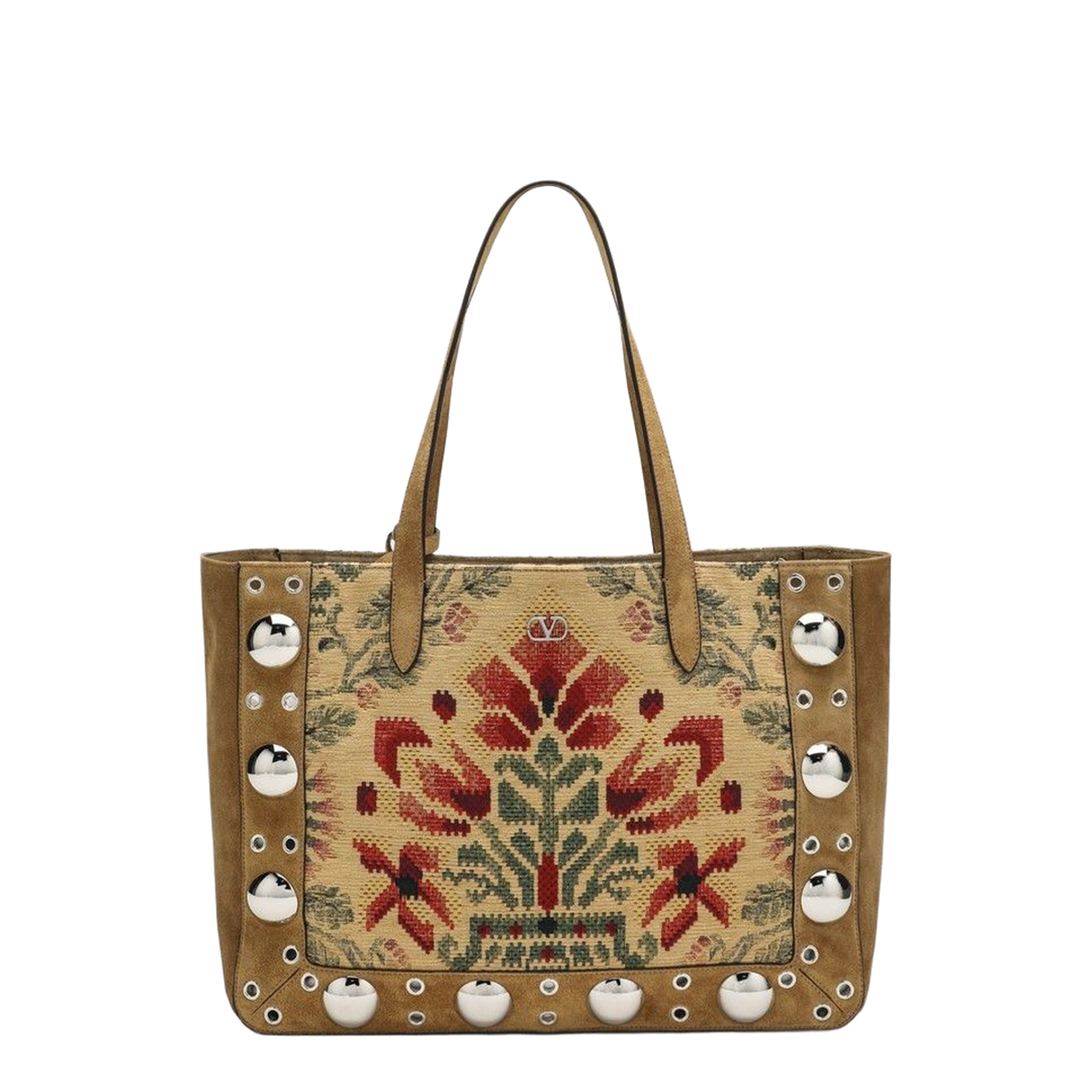 Medium Tote Bag Nellcôte in Jacquard Fabric