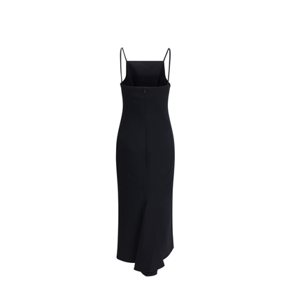 MAYFEYR - Givenchy - Midi Dress With Draped Back - BW22F9164K001