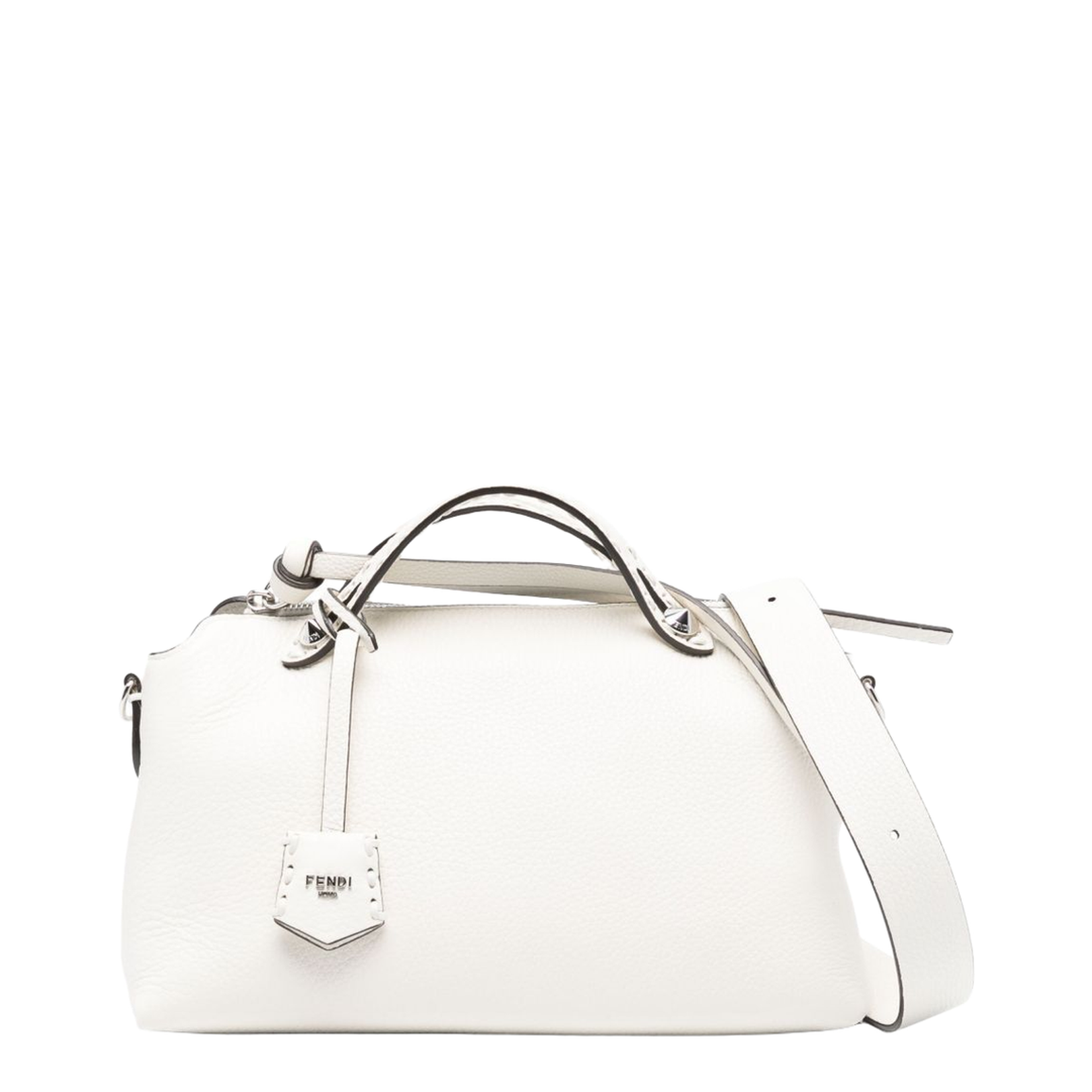 By The Way Medium Leather Shoulder Bags - White