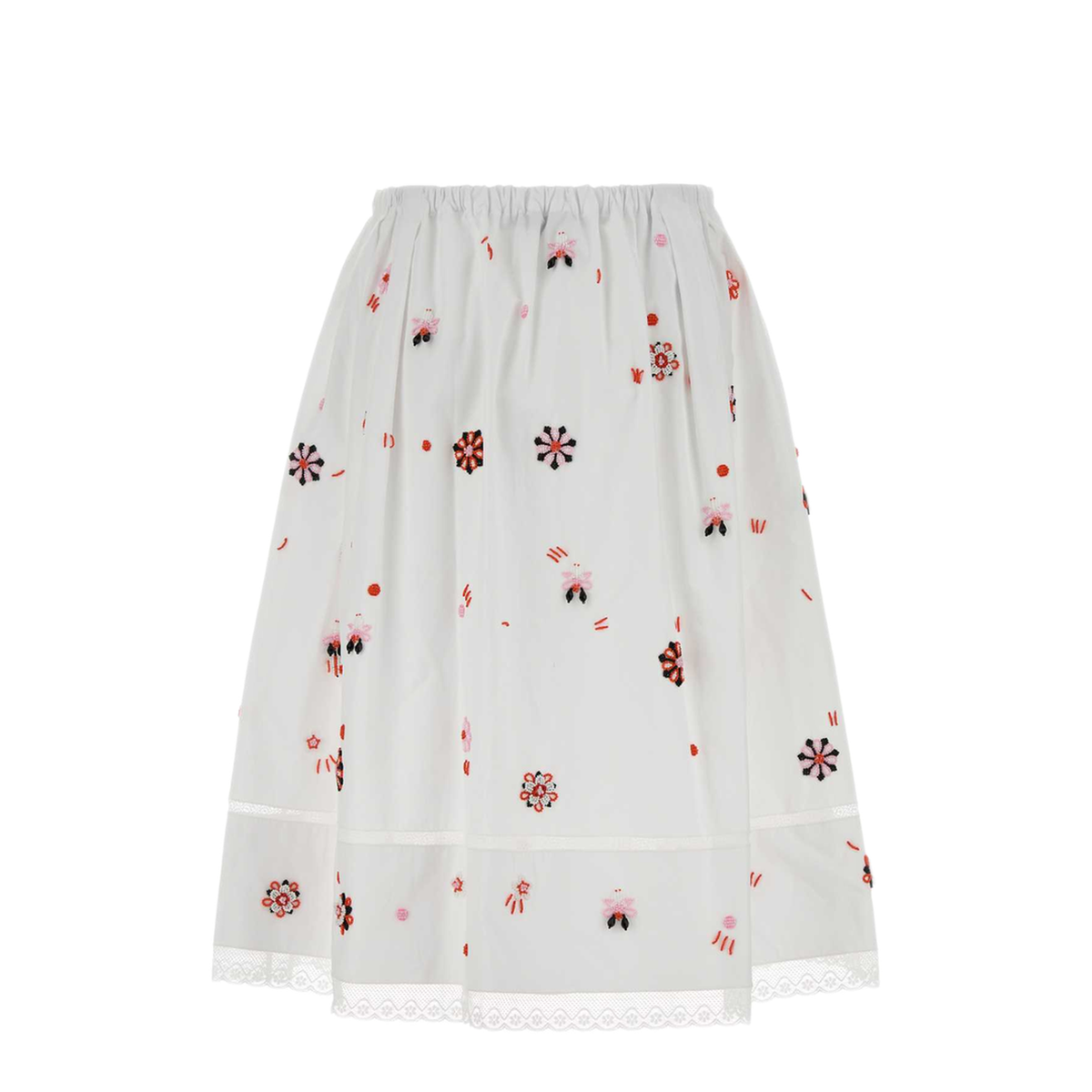 MAYFEYR - Prada - White Poplin Skirt - P178IRSOOO19Z2F0009