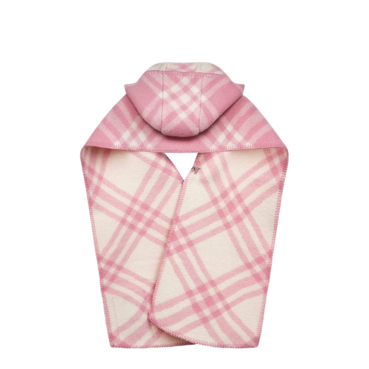 MAYFEYR - Burberry - Check Wool Hooded Scarf - 8114136A4709