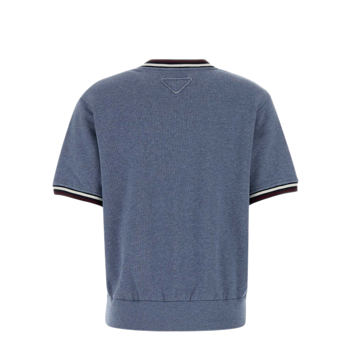 MAYFEYR - Prada - Cerulean Blue Cotton T Shirt - 135737SOOO19ICF0D33