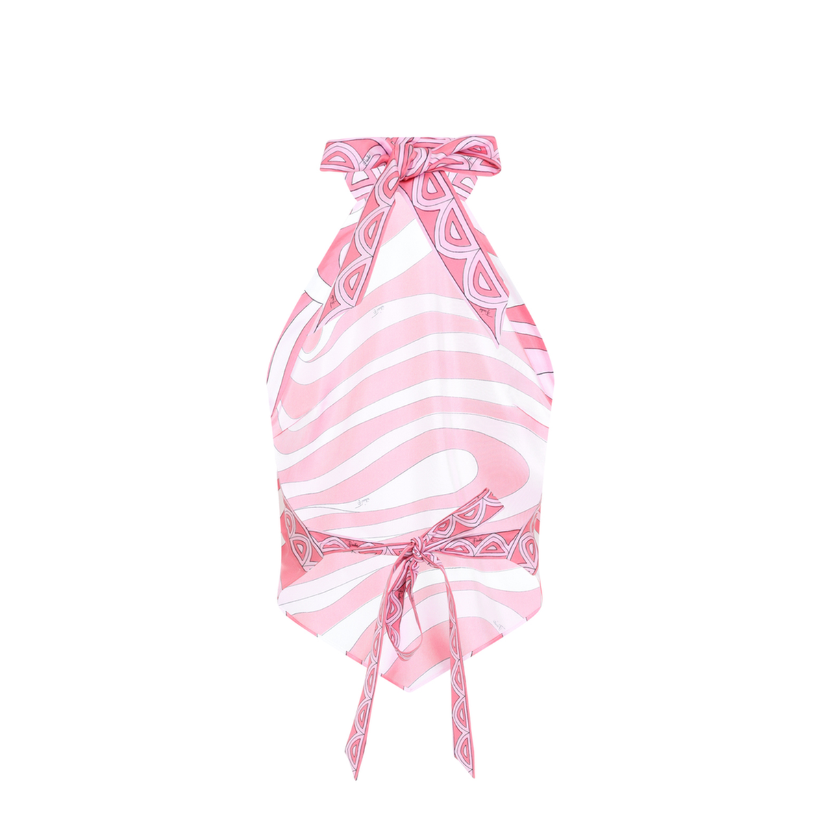 MAYFEYR - Pucci - Silk Halterneck Top - 6URM216U761005
