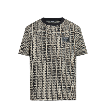 Monogrammed Jacquard T-Shirt