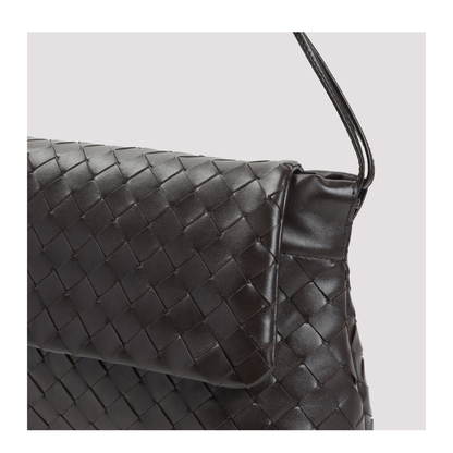 Dustbag Clutch Leather Brown