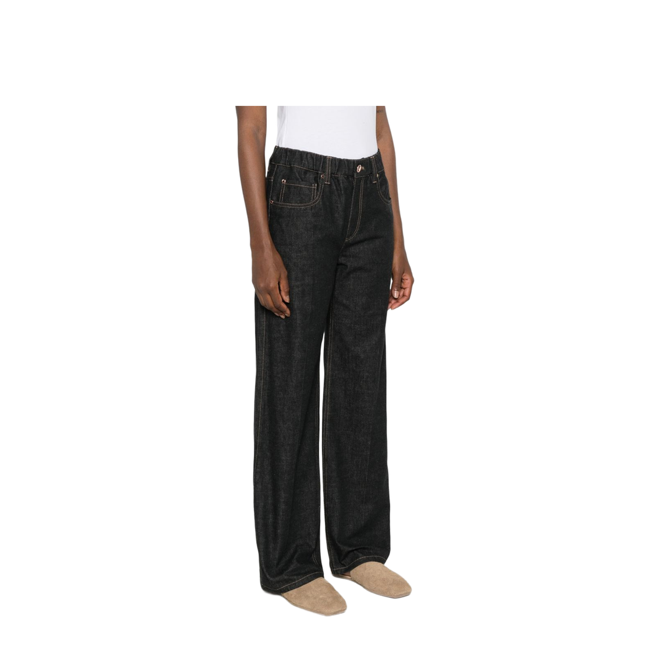 MAYFEYR - Brunello Cucinelli - Jeans Black - MP134P4108C002