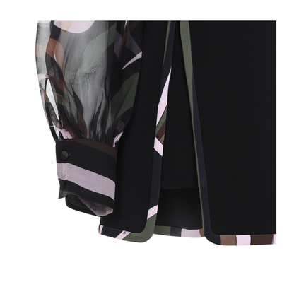 MAYFEYR - Pucci - Cady Long Sleeve Mini Dress - 6URG206U601999