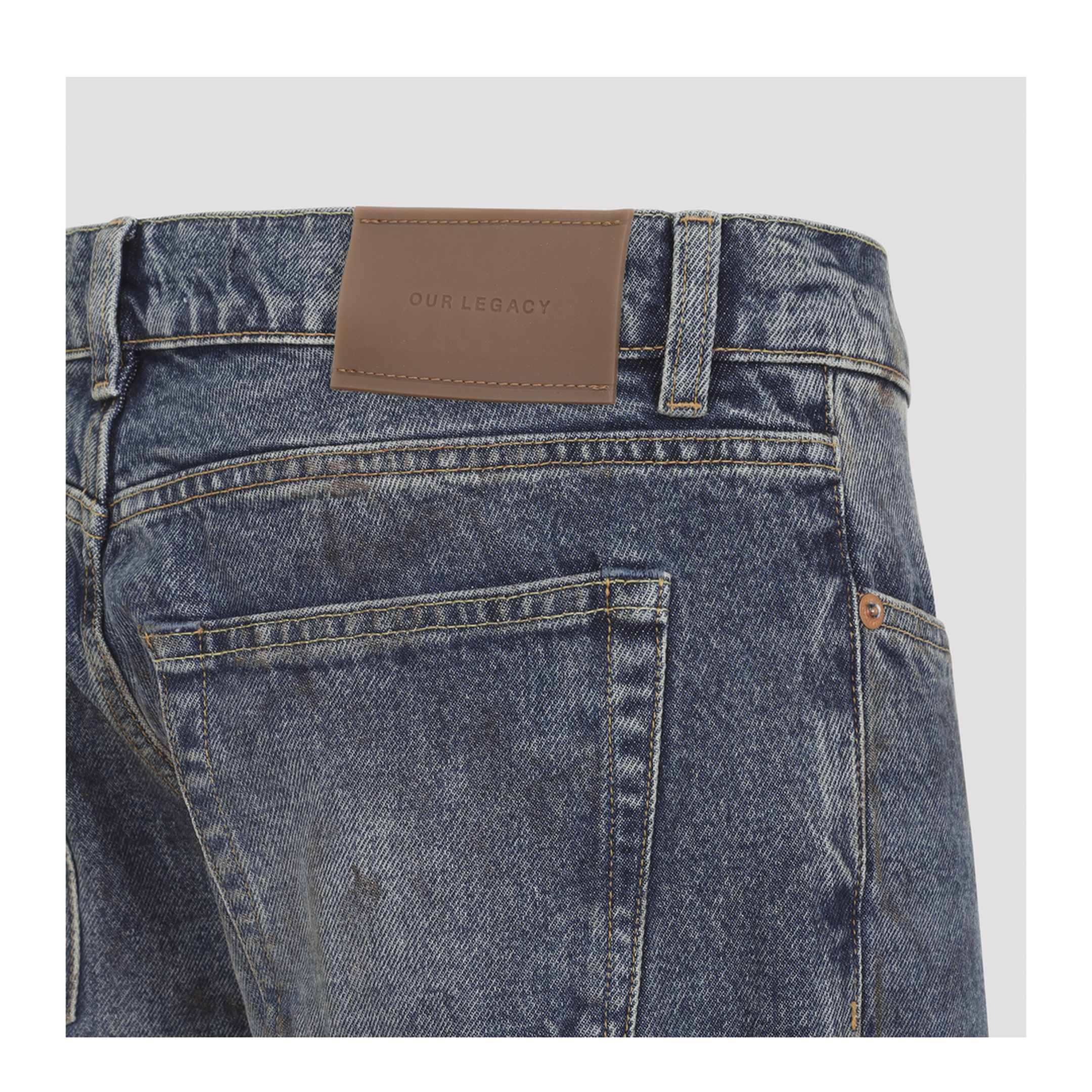 MAYFEYR - Our Legacy - Carlson Cut Jeans - M4265CAALLEY