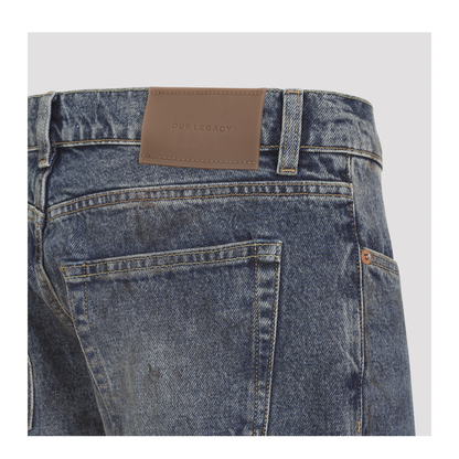 MAYFEYR - Our Legacy - Carlson Cut Jeans - M4265CAALLEY
