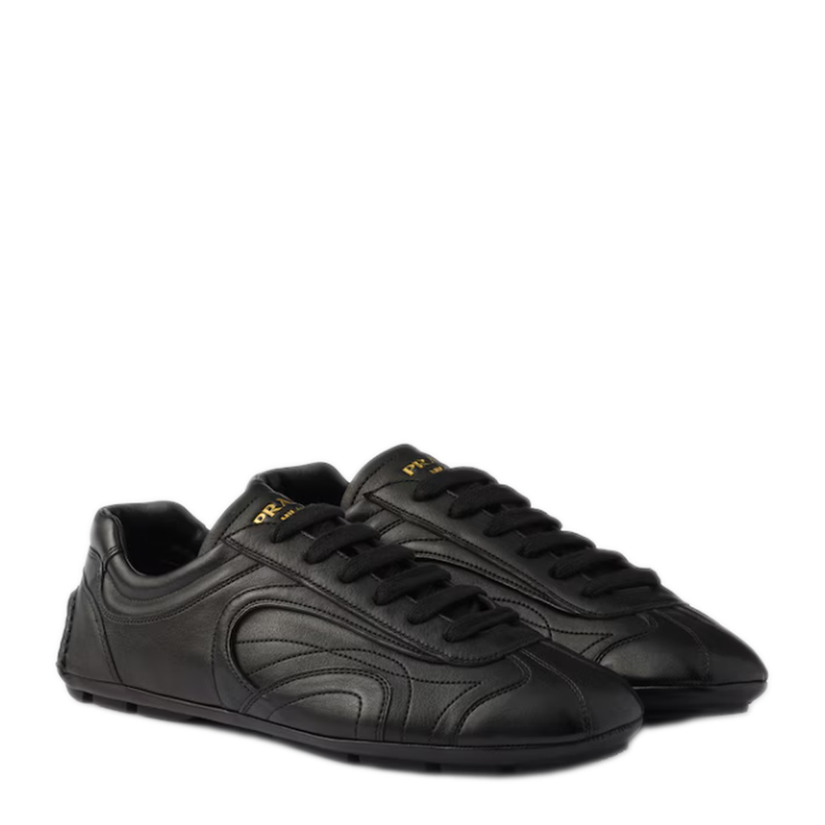 MAYFEYR - Prada - Montecarlore Edition 2005 Antiqued Nappa Leather Sneakers - 4E1165FG0013D8CF0002