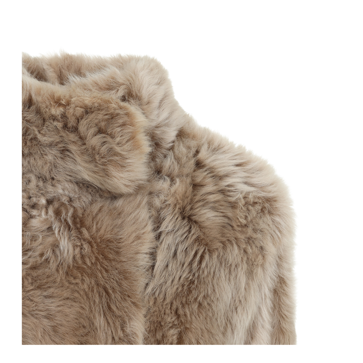 MAYFEYR - Yves Salomon - Chai Latte Shearling Coat - 23WYM60695TOSXA2270