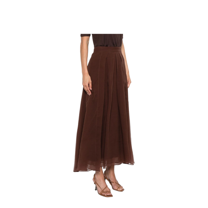 Silk Long Skirt