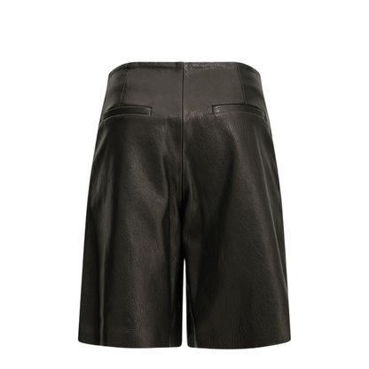 MAYFEYR - Semper - Formal Leather Shorts - 1817PELLEJACQUARDNERO