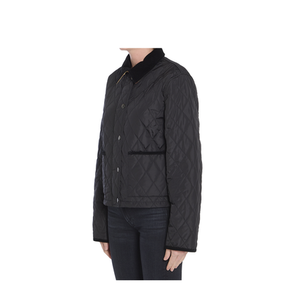 Cropped Quilted Jacket