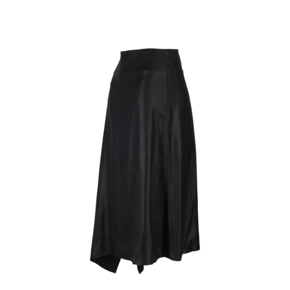 MAYFEYR - NICCOLÒ PASQUALETTI - Nota Skirt Silky Satin - NP07S005SASINERO