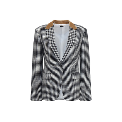 MAYFEYR - Tom Ford - Houndstooth Cashmere Jacket - GI3114FAX1641