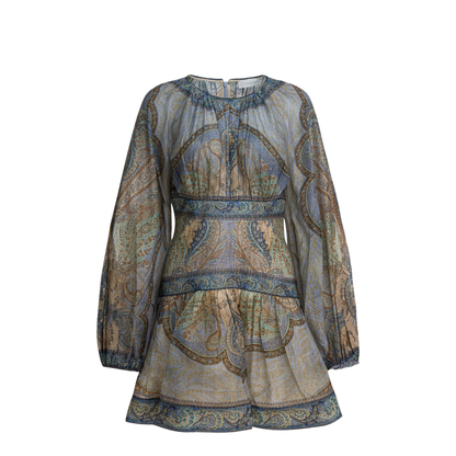 Wanderlust Cotton Silk Mini Dress