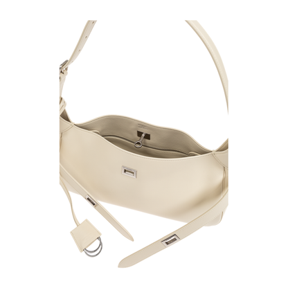 MAYFEYR - Balenciaga - Bel Air Shoulder Bag Small In Soya - 8106802ABAW9723