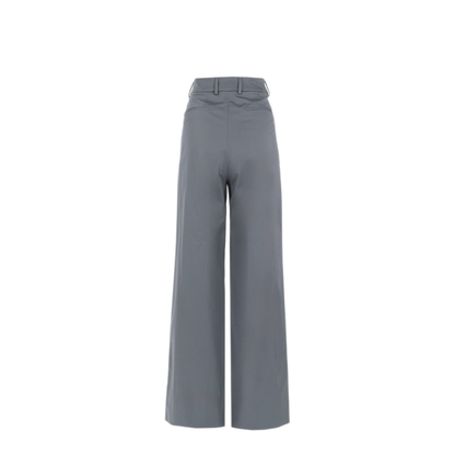 MAYFEYR - PT Torino - Stretch Gabardine Wide Leg Trousers - CDVSFKZ00STDSD850330