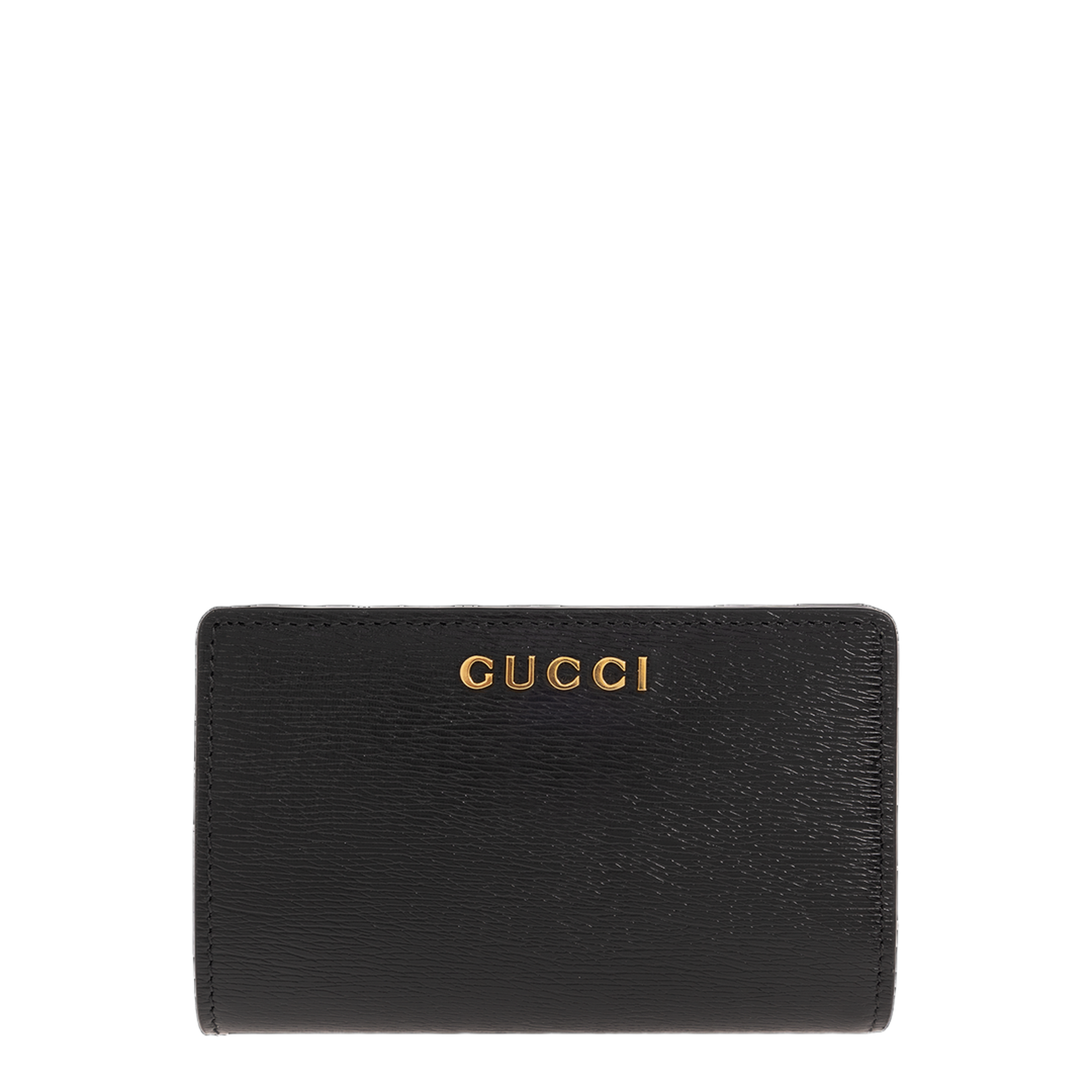 Card Case Wallet in Black Leather