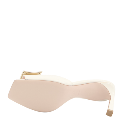 Trompette Metal Mule Sandals