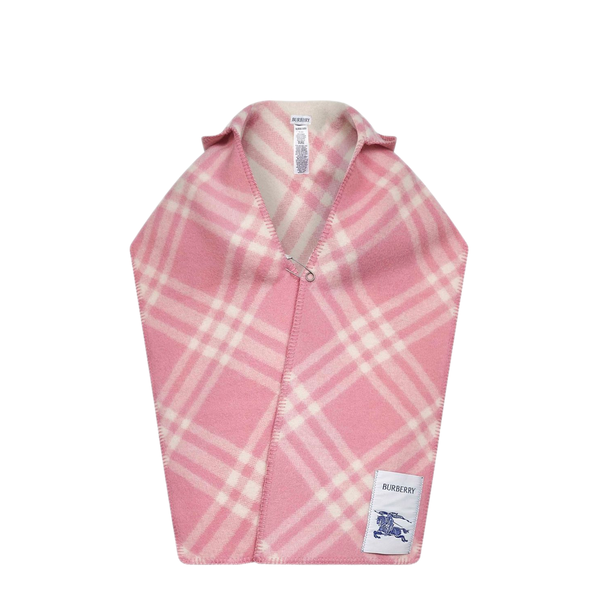 MAYFEYR - Burberry - Check Wool Hooded Scarf - 8114136A4709