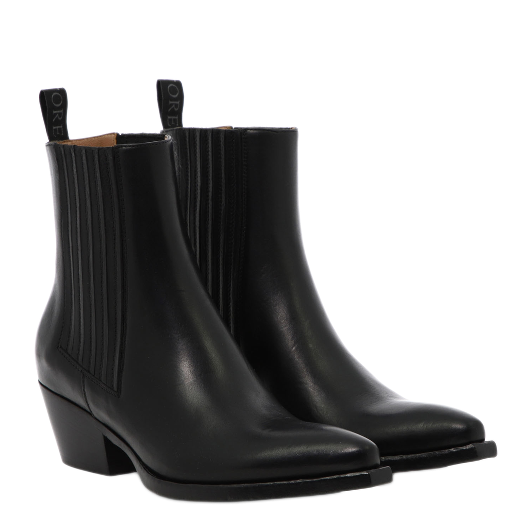 MAYFEYR - Sartore - Parma 45 Mm Pull On Ankle Boots - SR3656PARMANERO