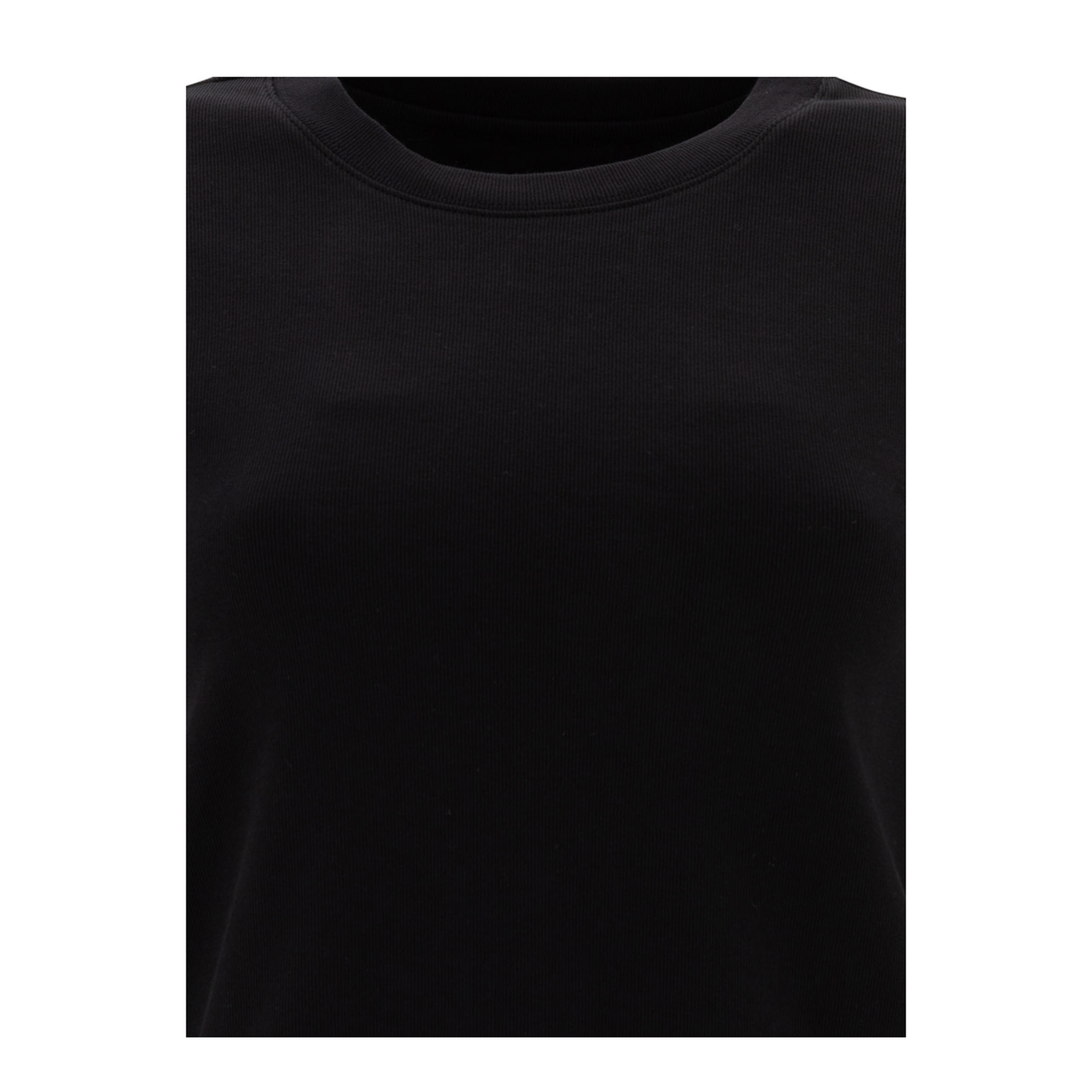 MAYFEYR - Sandbeige - Cotton Crewneck T Shirt - SBB2TS12ACBLACK