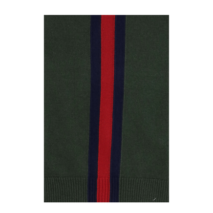 MAYFEYR - Gucci - Web Stripe Wool Sweater - 867433XKFNR