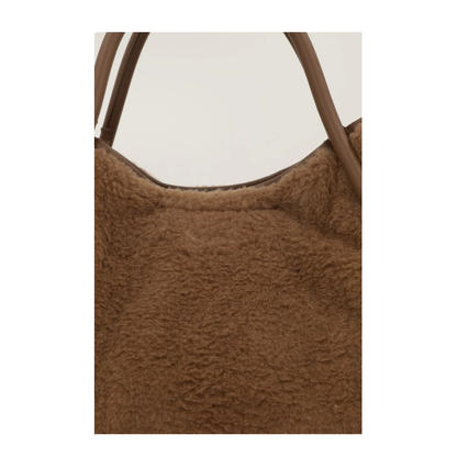 Small Teddy Roll Cross Body Bag - Pink