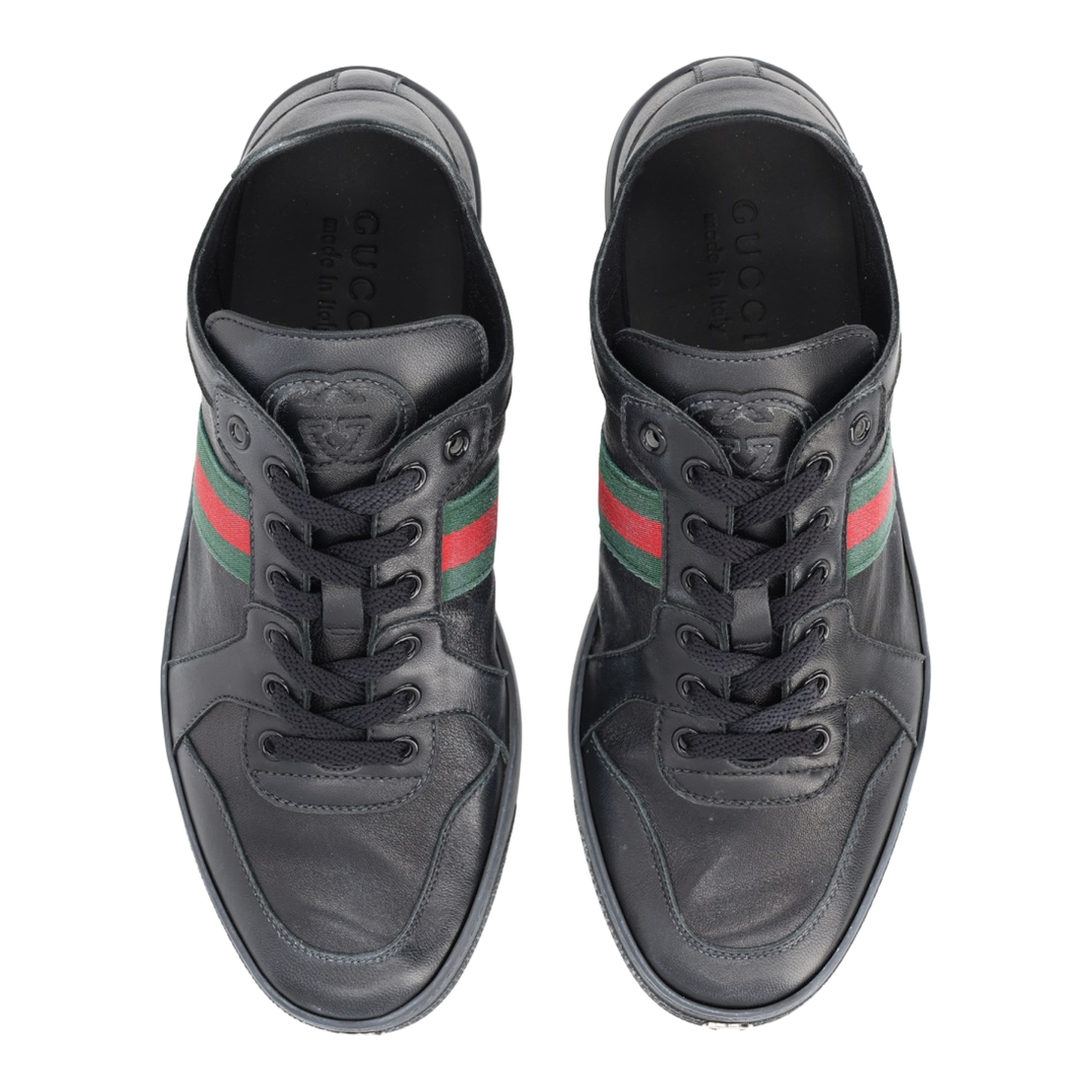 MAYFEYR - Gucci - Stretch Leather Effect Sneaker - 865441AAGFF1048