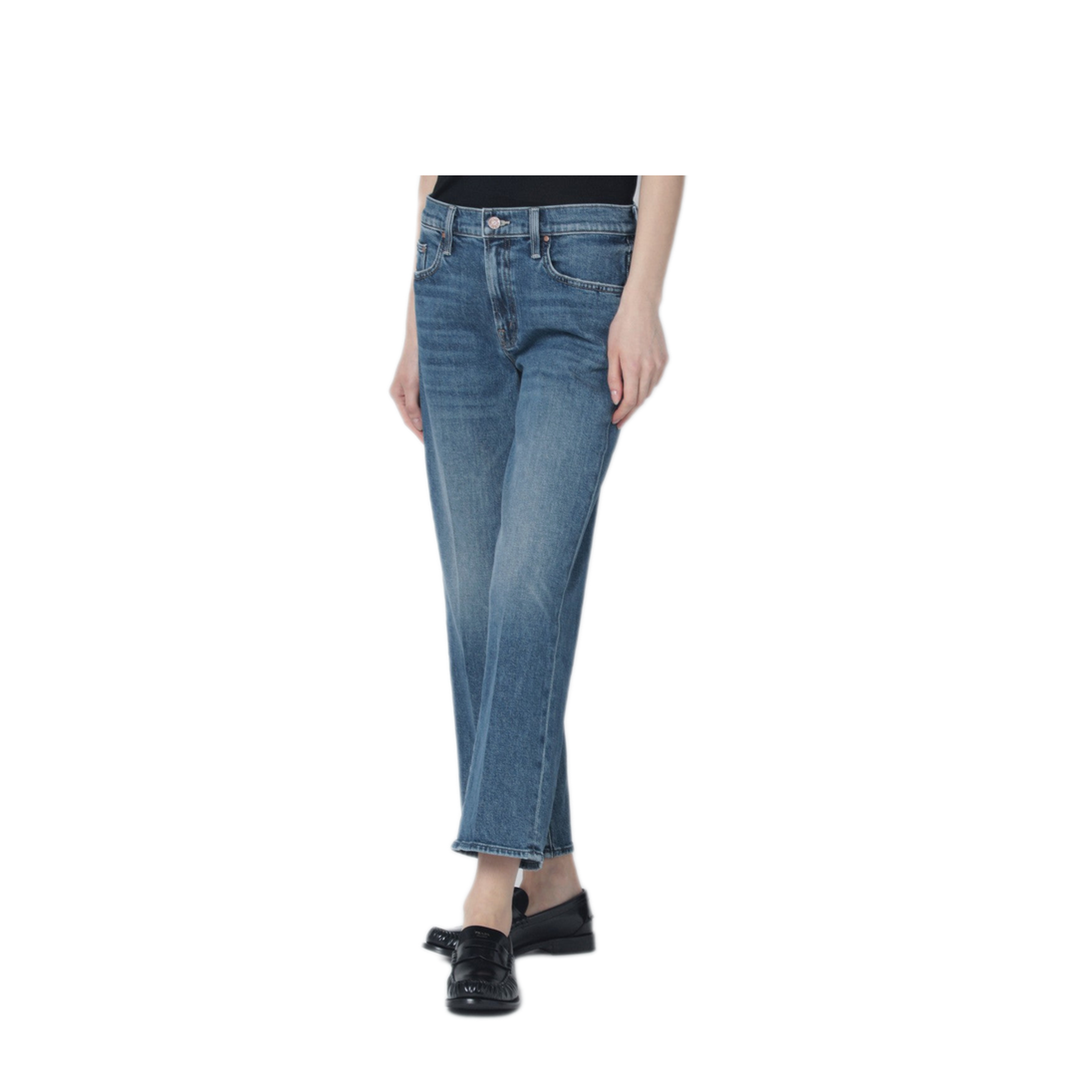 MAYFEYR - Mother - Blue Troublemaker Jeans - 10757-1297COBOR