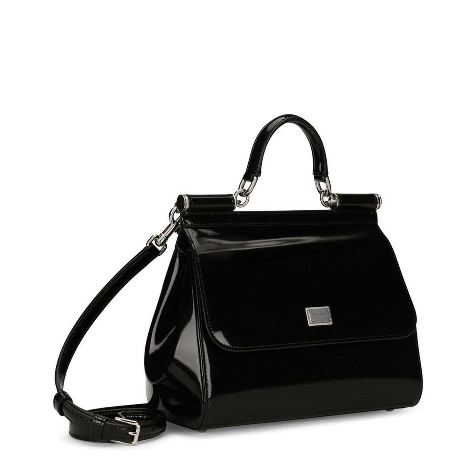 Large Sicily Handbag in Black