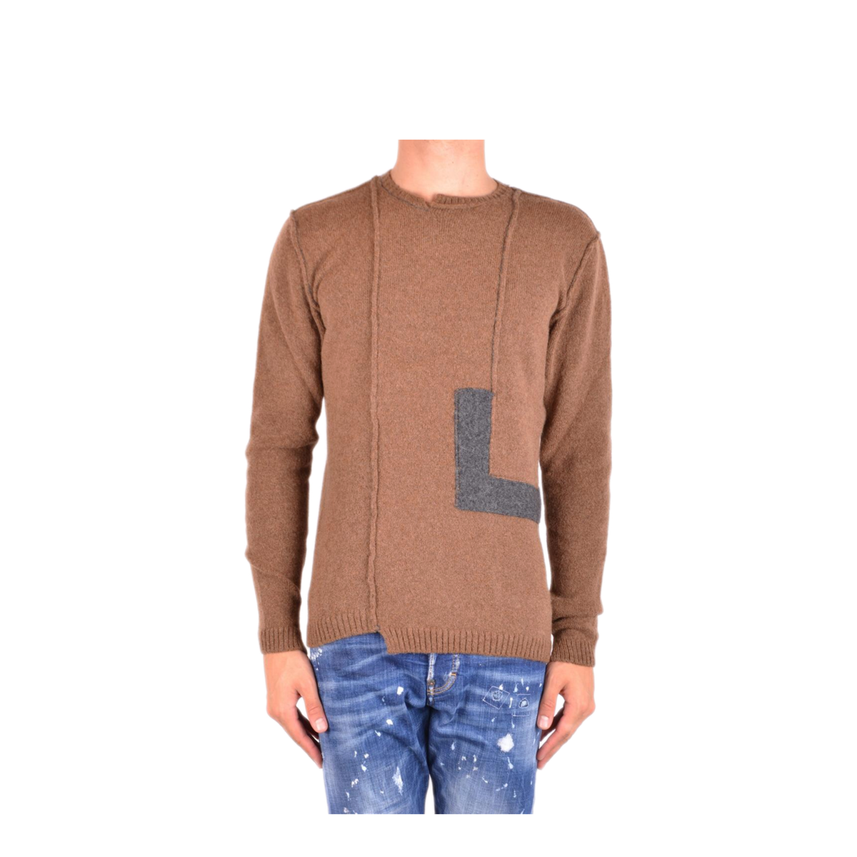 MAYFEYR - ISABEL BENENATO - Sweater Camel - UK22F1804
