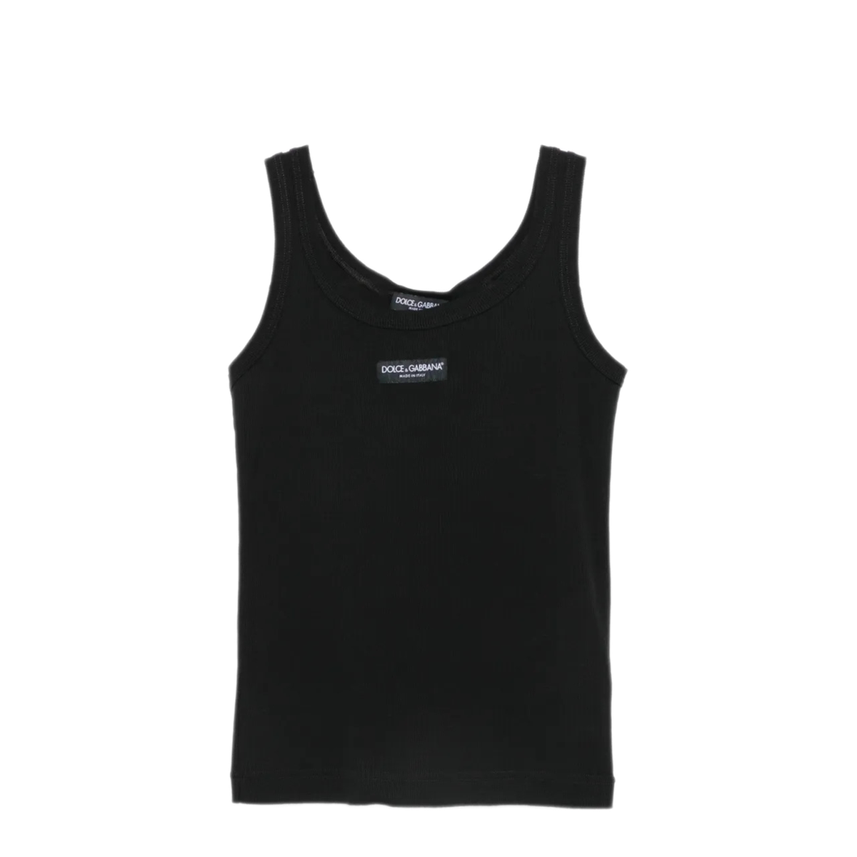 MAYFEYR - Dolce & Gabbana - Ribbed Tank Top - F8K97TGDDXIN0000