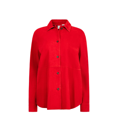 Suede Overshirt Shirt