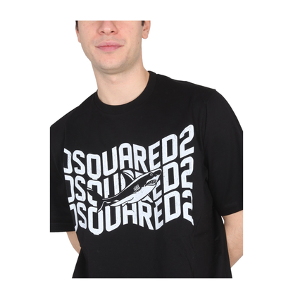MAYFEYR - Dsquared2 - Logo Print T-Shirt - S74GD1089S23009900