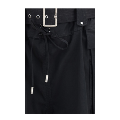 MAYFEYR - Alexander Mcqueen - Cotton Shorts With Belt - 868654QZAQZ1000
