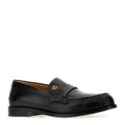 MAYFEYR - Versace - Black Leather Loafers - 10233201A144571B55J