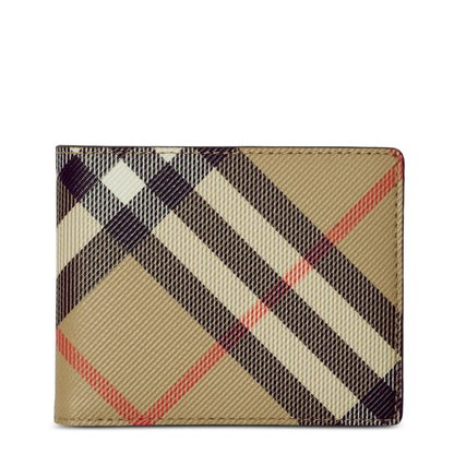 Printed E Canvas Wallet