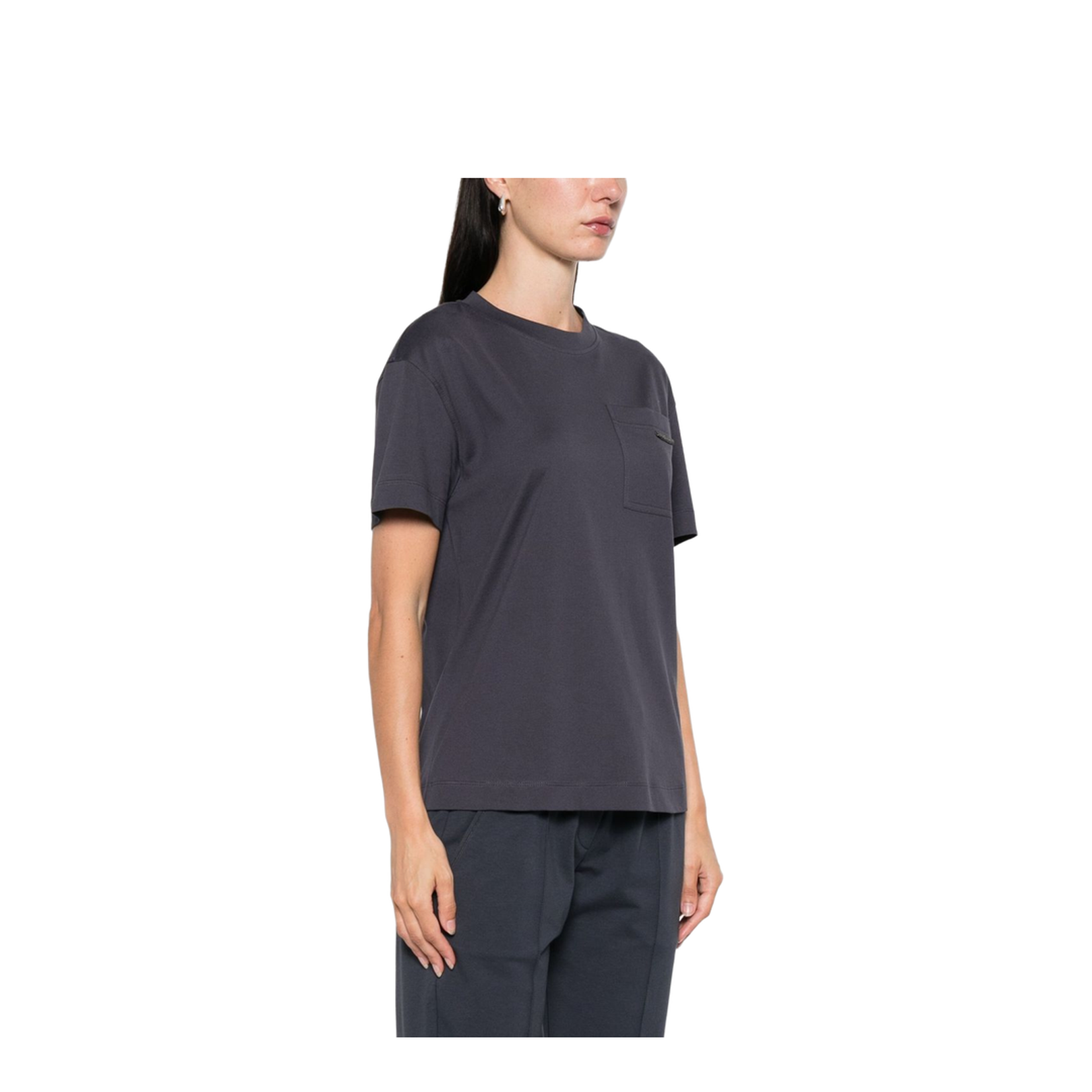Cotton Jersey T-Shirt in Night