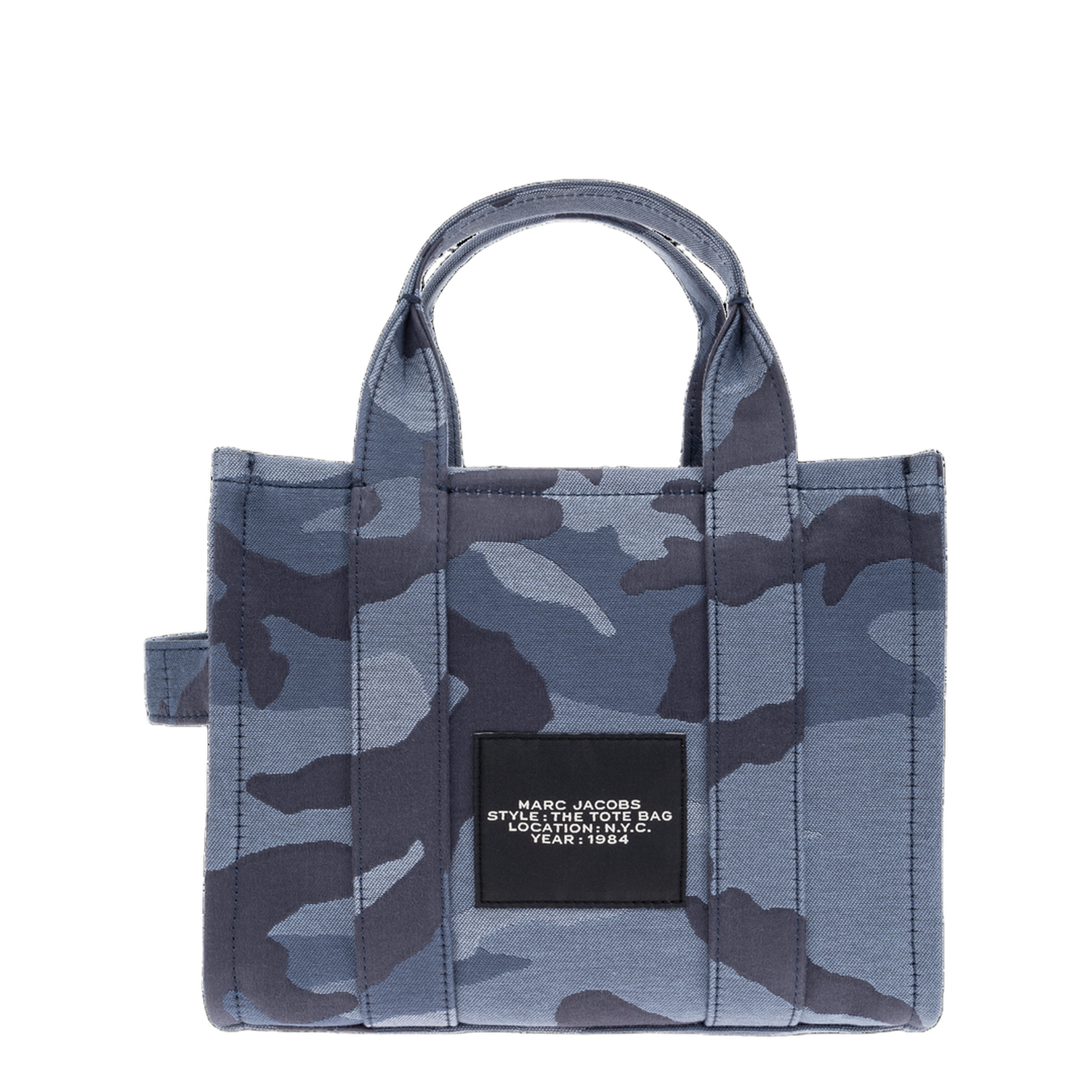 Camo Jacquard Small Tote Bag
