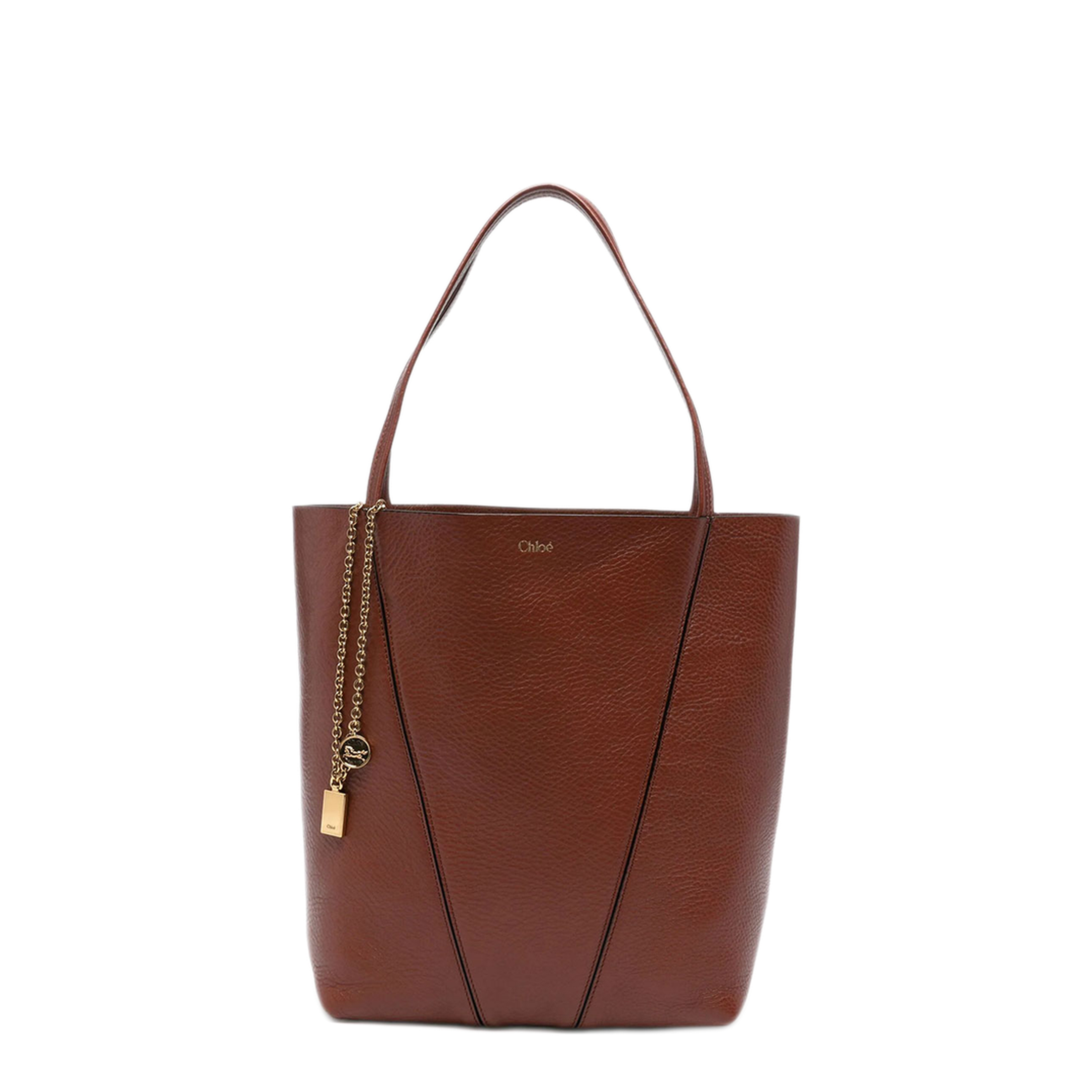 MAYFEYR - Chloè - Spin Tote Bag In Grained Leather - CHC25SS811N8426P